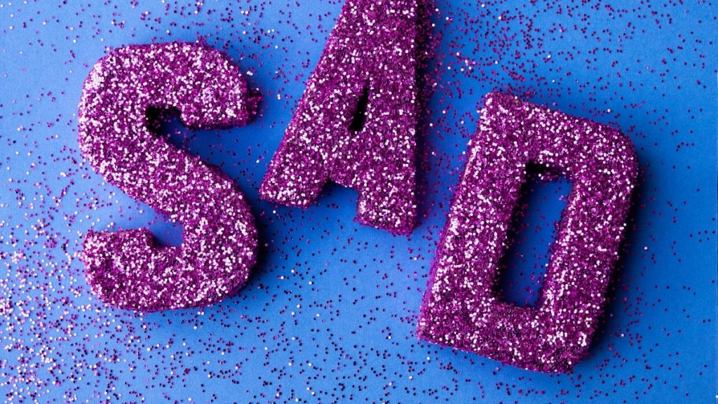 This was part of an assignment for a Typography class of mine to create 3D type of some sort. I saw sparkles at Hobby Lobby and I was sold! Due to a recent break up I was going through i felt that this pretty much reflects what it feels like to not be okay but put on the shine so you can get through the day!